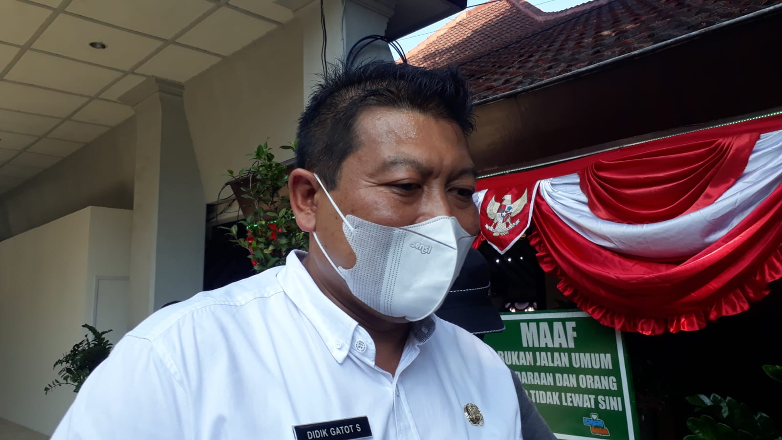 Wakil Bupati Malang Didik Gatot Subroto. (Ubaidillah/Radar Malang)