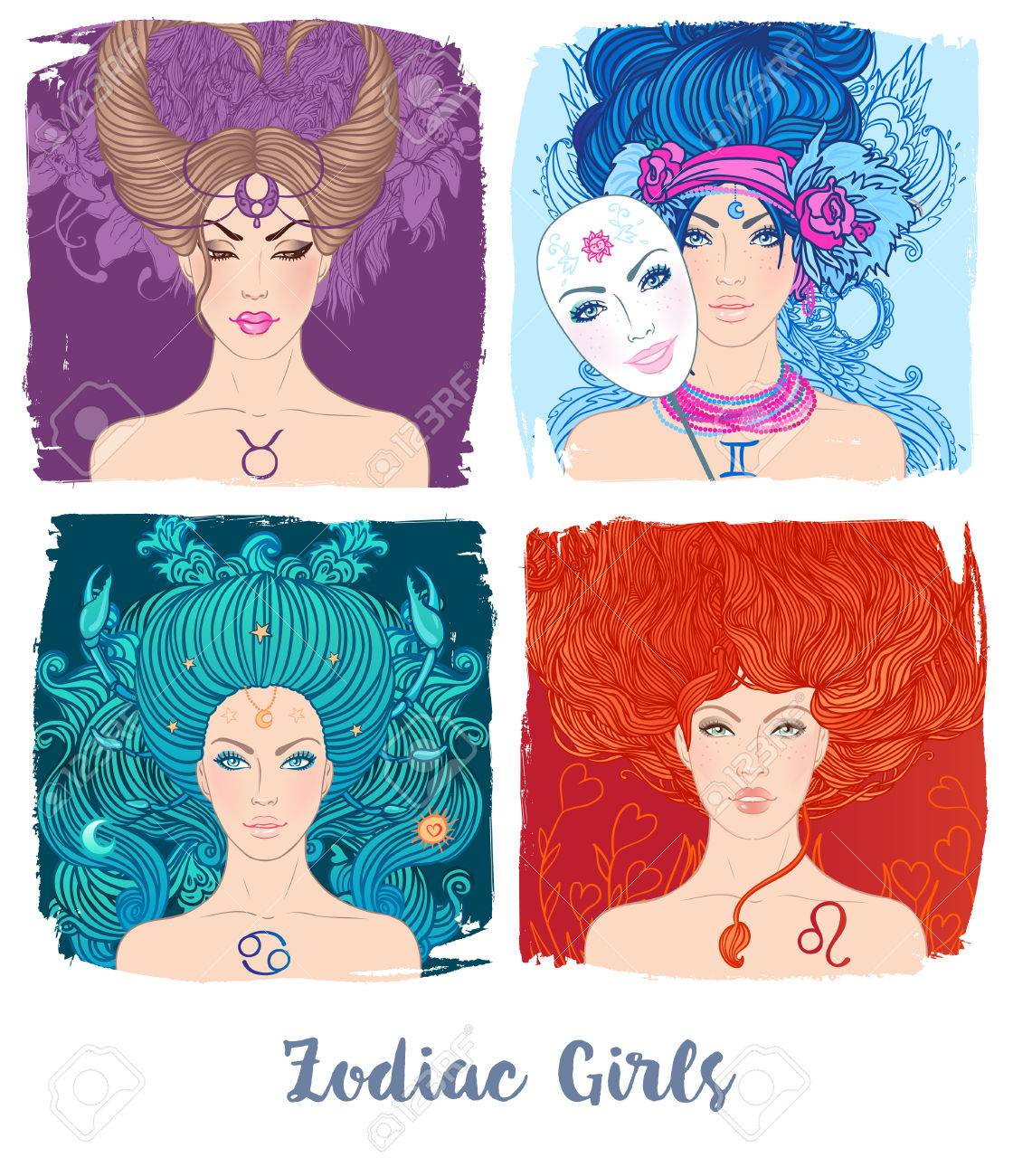 Ilustrasi karakter zodiak. (123RF/ist)
