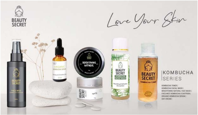 Produk Beauty Secret menggunakan bahan baku kombucha yang aman tanpa kandungan senyawa kimia. (ist)