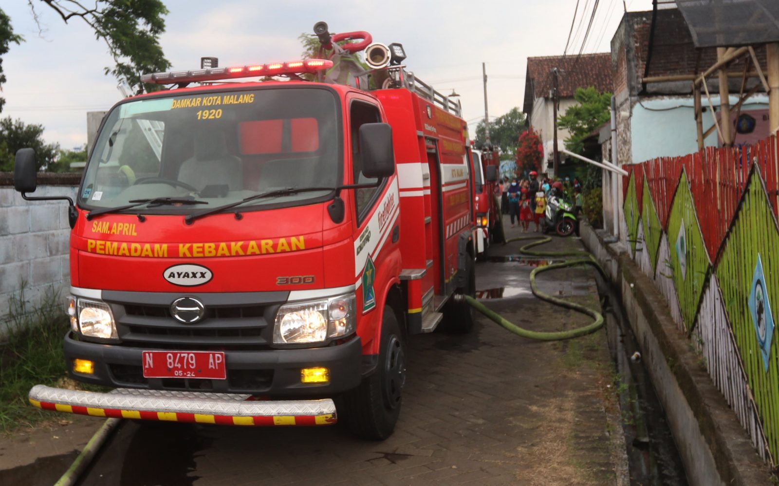 Ilustrasi Damkar Kota Malang (Darmono/Radar Malang)