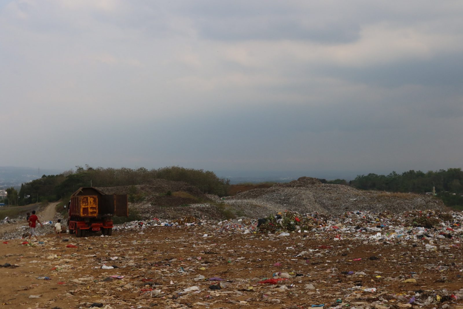 Kondisi di TPA Supiturang (Darmono/Radar Malang)