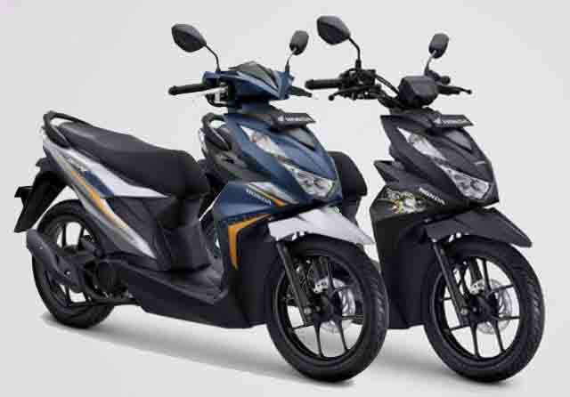 Ilustrasi motor metic Honda Beat yang diluncurkan AHM. (Istimewa)