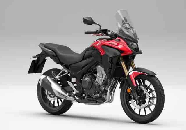 Honda CB500X terbaru hadir dengan tampilan yang lebih gahar.(dok. AHM)