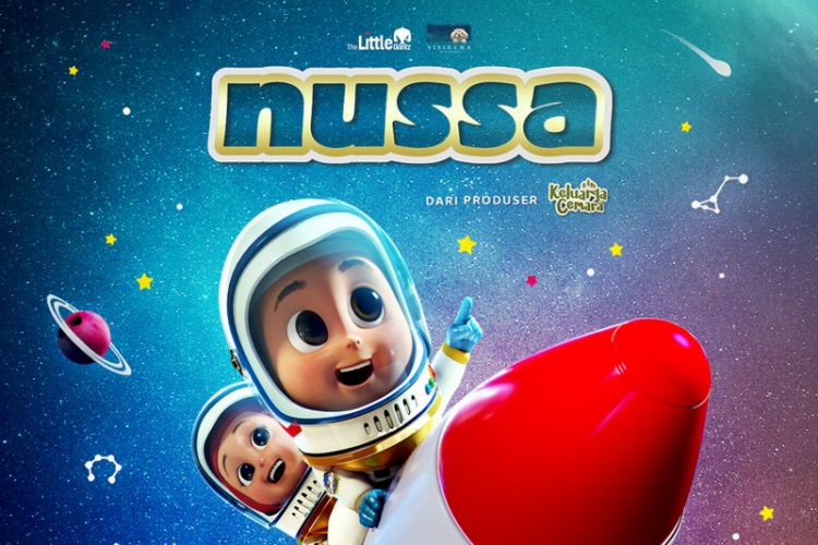 Offical poster film animasi layar lebar Nussa.(Antara /GoodWork Indonesia/ist)