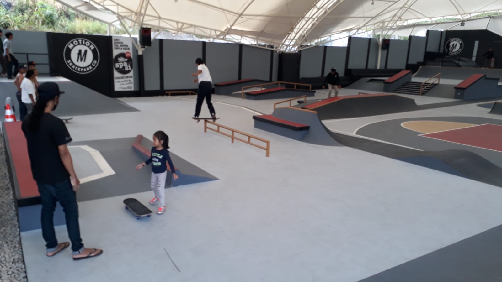 Skate park di Pakis, Kabupaten Malang (Ubaidillah/Radar Malang)