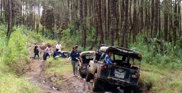 Ilustrasi wisata offroad. (ist)