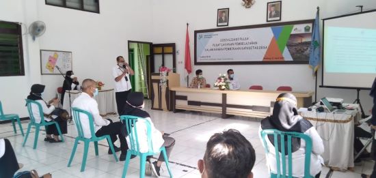 Tahapan pendampingan BPS Kota Malang untuk menjadikan Sukoharjo sebagai Kelurahan Cantik. (Biyan Mudzaky/Radar Malang)