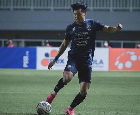 Feby Eka Putra salah seorang pemain Arema FC yang dipanggil timnas. (ist)