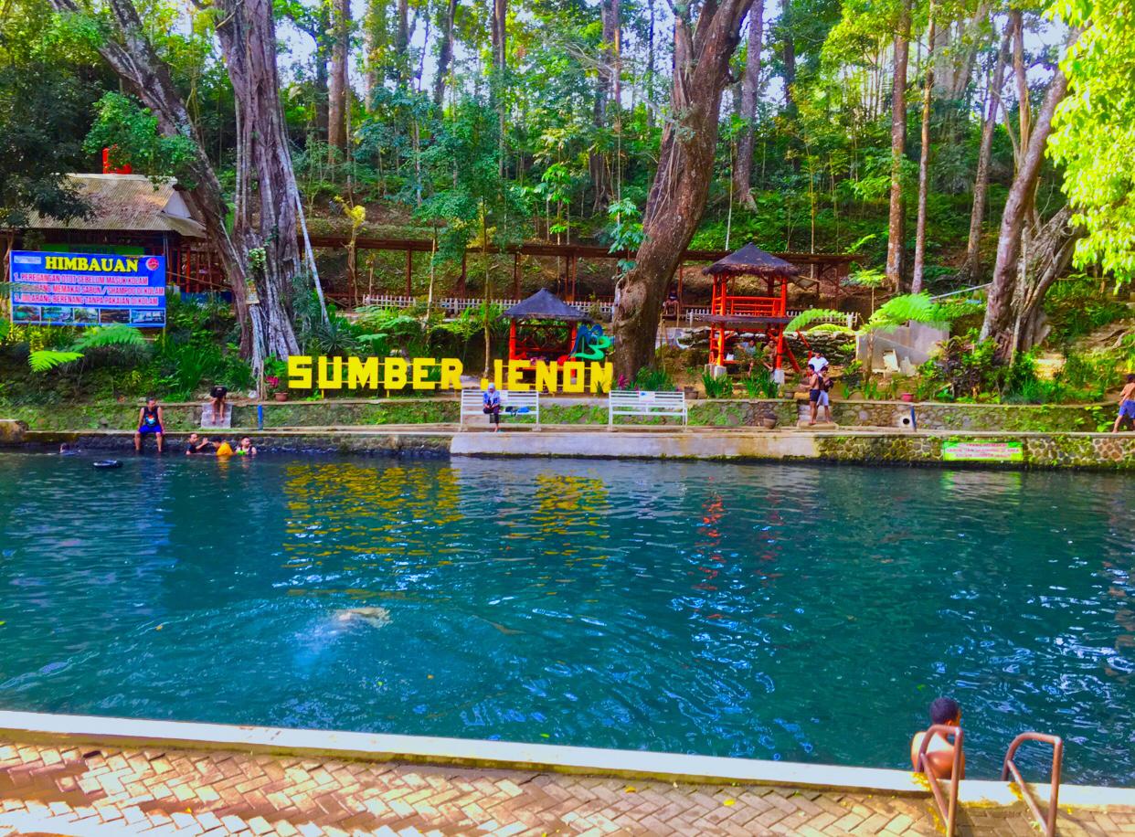 Wisata Sumberjenon di Desa Gunungronggo Kecamatan Tajinan, Kabupaten Malang  (Ferdinand/Radar Malang)
