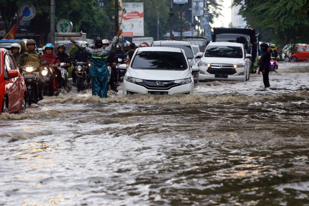 Ilustrasi banjir di Kota Malang (dok JPRM/ist)