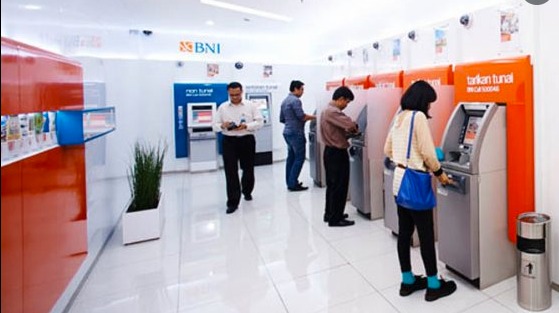 ilustrasi ATM BNI  jawapos.com
