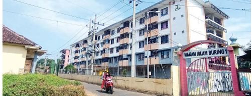 ADA PROBLEM: Sebanyak 49 penghuni Rusunawa Buring I dan II yang bakal habis masa sewanya pada tahun ini. Sesuai aturan, mereka tidak diperbolehkan memperpanjang masa sewa lagi.