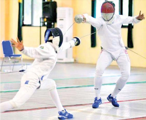 Andi Akbar ketika tampil di salah satu kejuaraan. (ANDI AKBAR WIRASATUHU LUQMAN FOR JAWAPOS RADAR MALANG)