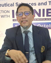 KETERANGAN: Ketua Pelaksana ICOBIPST Prof dr M. Saifur Rohman SpJP(K) PhD saat press conference, Sabtu (1/10).