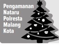 AKHIR TAHUN: Sekitar 600 personel gabungan dikerahkan untuk mengamankan libur NATARU