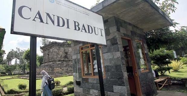 SEJARAH PANJANG: Candi Badut di Kelurahan Karangbesuki, Kecamatan Sukun jadi lokasi selamatan desa tiap tanggal 1 Suro.