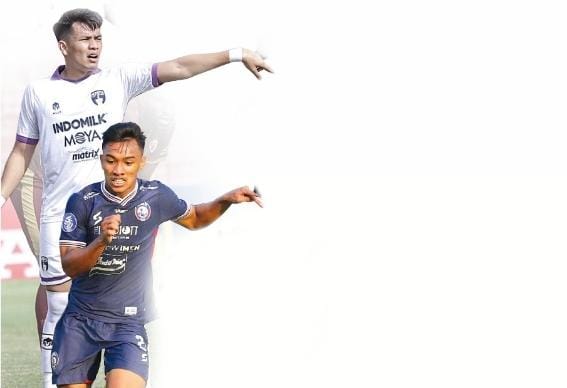 sama-sama oPtImIstIs: arkhan Fikri dan mochammad wildan ramdhani sudah membuktikan sumbangsihnya di beberapa laga terakhir.