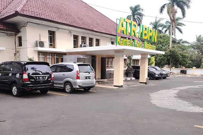 LOKASI : Kantor ATR/BPN Kabupaten Malang (ist)