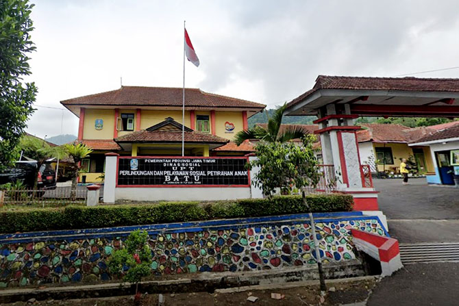 KANTOR : UPT Perlindungan dan Pelayanan Sosial Petirahan Anak Dinsos Pemprov Jatim di Kota Batu. (ist)