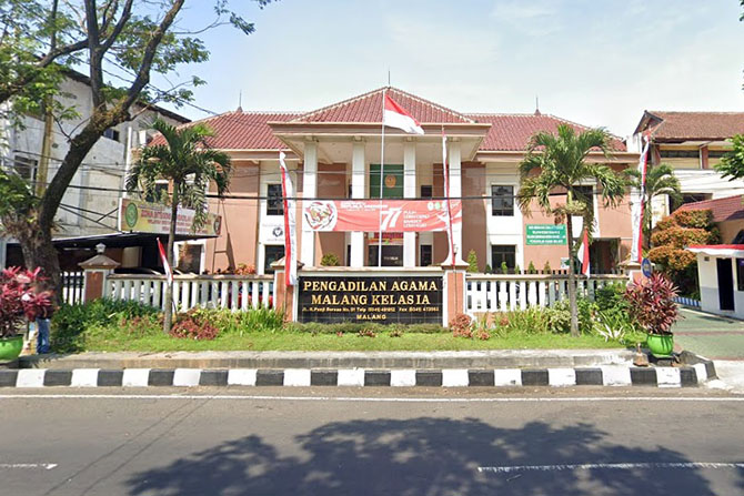 KANTOR : Pengadilan Agama Kelas IA Malang. (Ist)