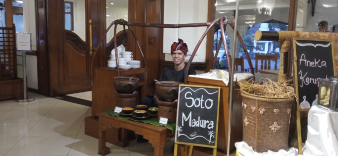 LEZAT: Soto Madura akan disiapkan untuk bukber di Hotel Royal Orchids Batu.