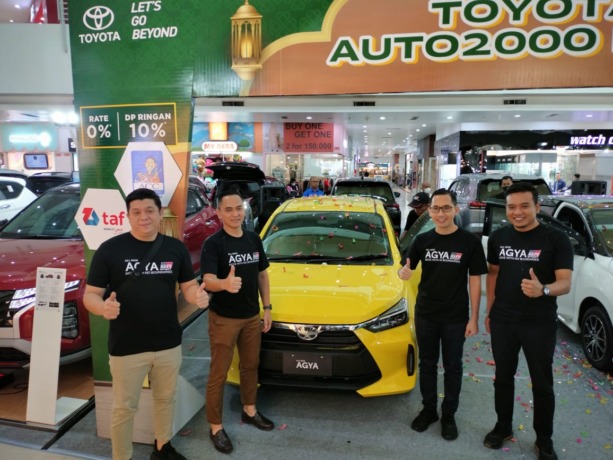 READY: Peluncuran jagoan baru Toyota yaitu All New Agya dan All New Agya GR Sport.