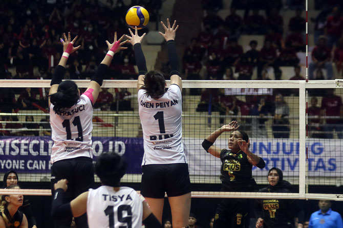 MAGNET : Proliga menjadi magnet hiburan warga Kota Malang. Pajak hiburan turut terdongkrak event-event besar. (Darmono/Radar Malang)