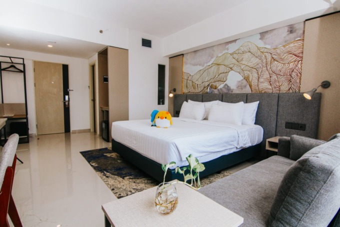 Premiere Deluxe Room, salah satu tipe kamar terbaru Ascent Premiere Hotel Malang