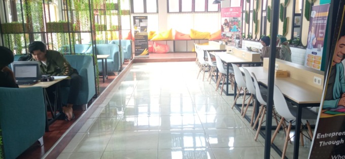 SEPI: Kantor PLUT KUMKM Kota Batu tidak banyak dikunjungi para pelaku usaha kecil.