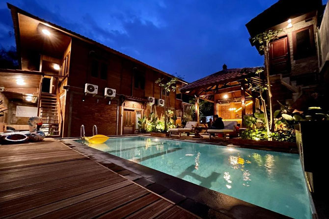 Tomohon Private Pool Villa Batu. (istimewa)