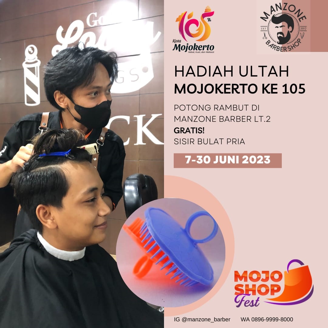 UMKM Kota Mojokerto barbershop meriahkan Hari Jadi Ke-105 Kota Mojokerto