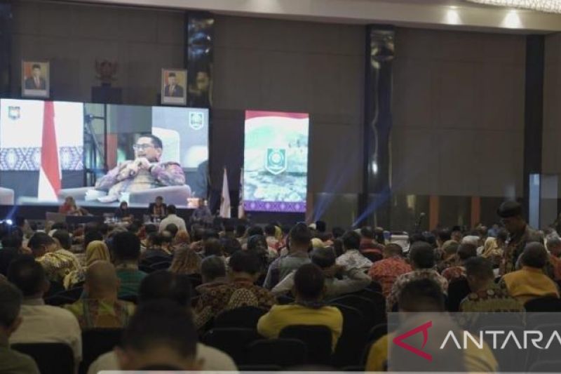 Rakornas Bapemperda se-Indonesia di Kota Pangkalpinang, Kepulauan Bangka Belitung, Kamis (6/7/2023).