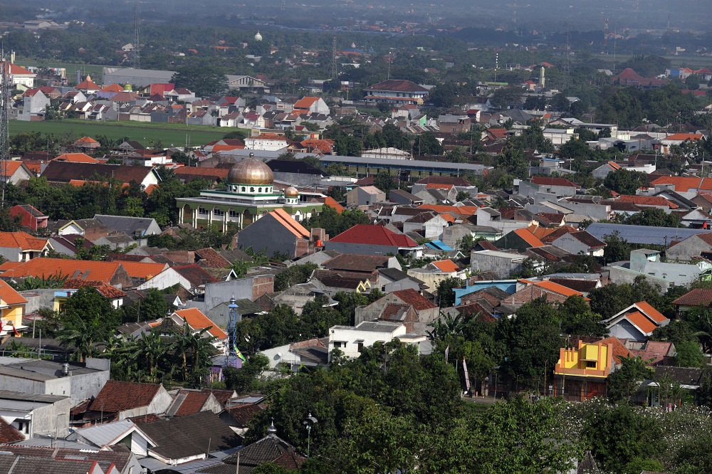 BUTUH PENGEMBANGAN: Kota Mojokerto kian luas setelah dilakukan pembahasan 10 titik koordinat perbatasan dengan Kabupaten Mojokerto. dari semula 16,26 km, kini menjadi 20,48 km.