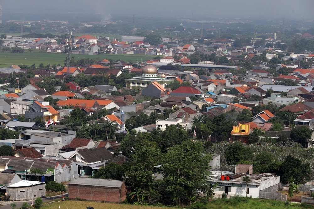 MINIM GEDUNG: Kota Mojokerto kian luas setelah dilakukan pembahasan 10 titik koordinat perbatasan dengan Kabupaten Mojokerto. dari semula 16,26 km, kini menjadi 20,48 km.