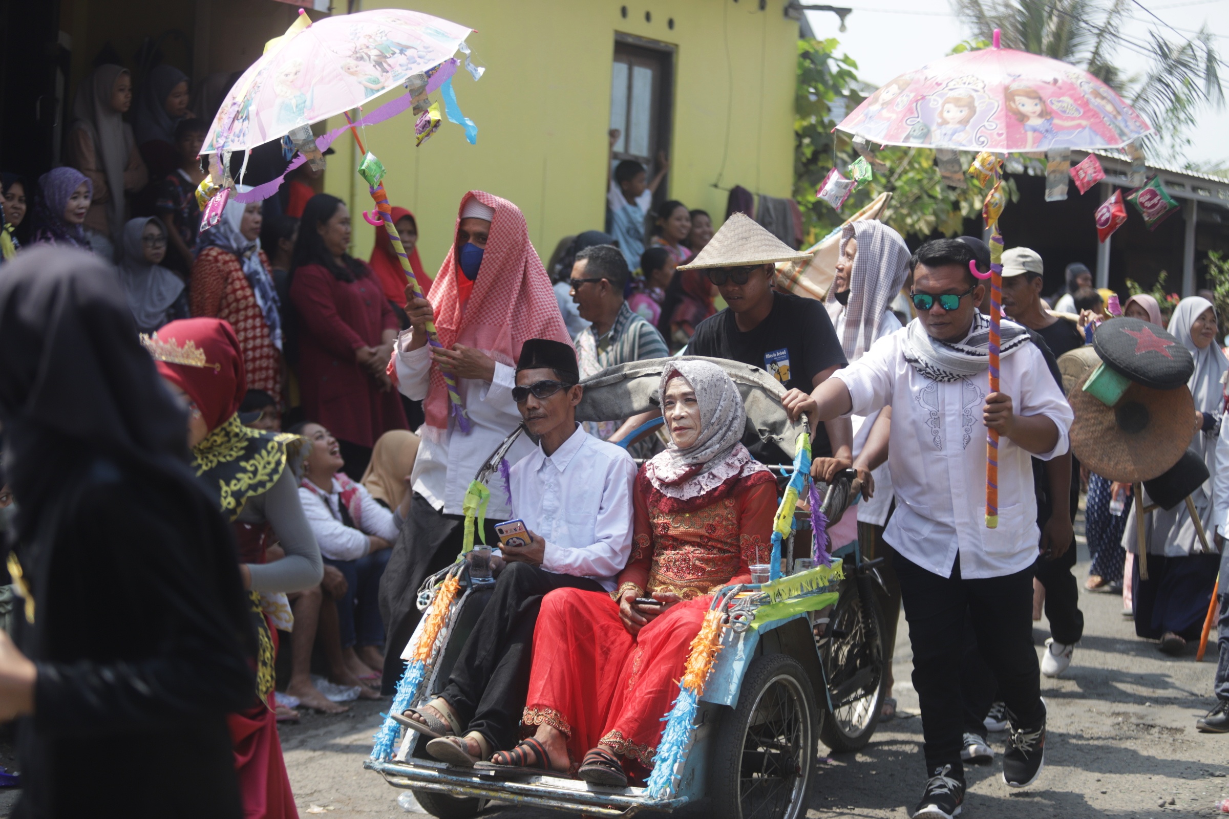 PERGANTIAN TAHUN: Masyarakat Mojokerto menandai momen pergantian tahun baru Islam dan Jawa dengan menggelar kegiatan bersifat spiritual dan perayaan melalui kesenian dan budaya.