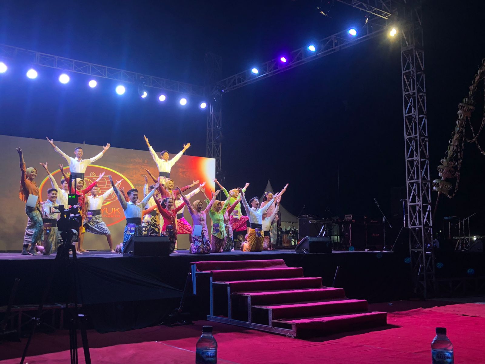 HANGATKAN MALAM: Para finalis Gus Yuk Kota Mojokerto siap unjuk bakat dan potensi di babak grand final, Sabtu (29/7).