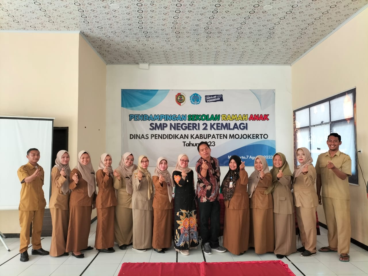 AMAN: Satuan pendidikan jenjang SD-SMP mengikuti pendampingan SRA untuk diterapkan di lembaganya.