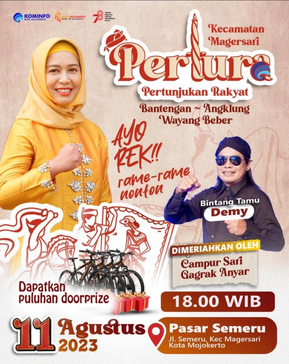 Poster Pertura Pemkot Mojokerto