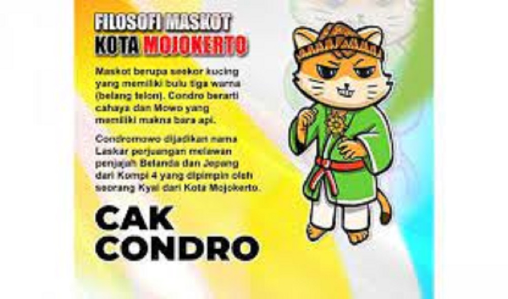 Cak Condro, maskot Porprov VIII Kota Mojokerto
