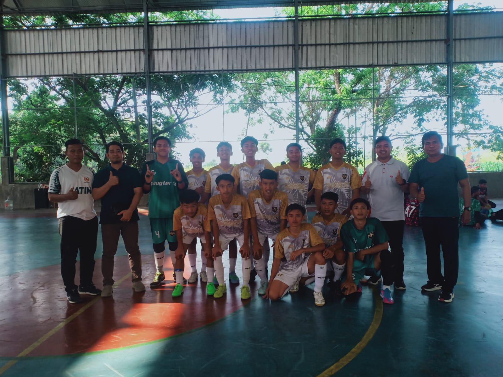 UNGGULAN OLAHRAGA: SMAN 1 Trawas menjuarai turnamen futsal SMA Award 2023 tingkat Kabupaten Mojokerto, kini tengah bersiap melenggang ke di tingkat provinsi.