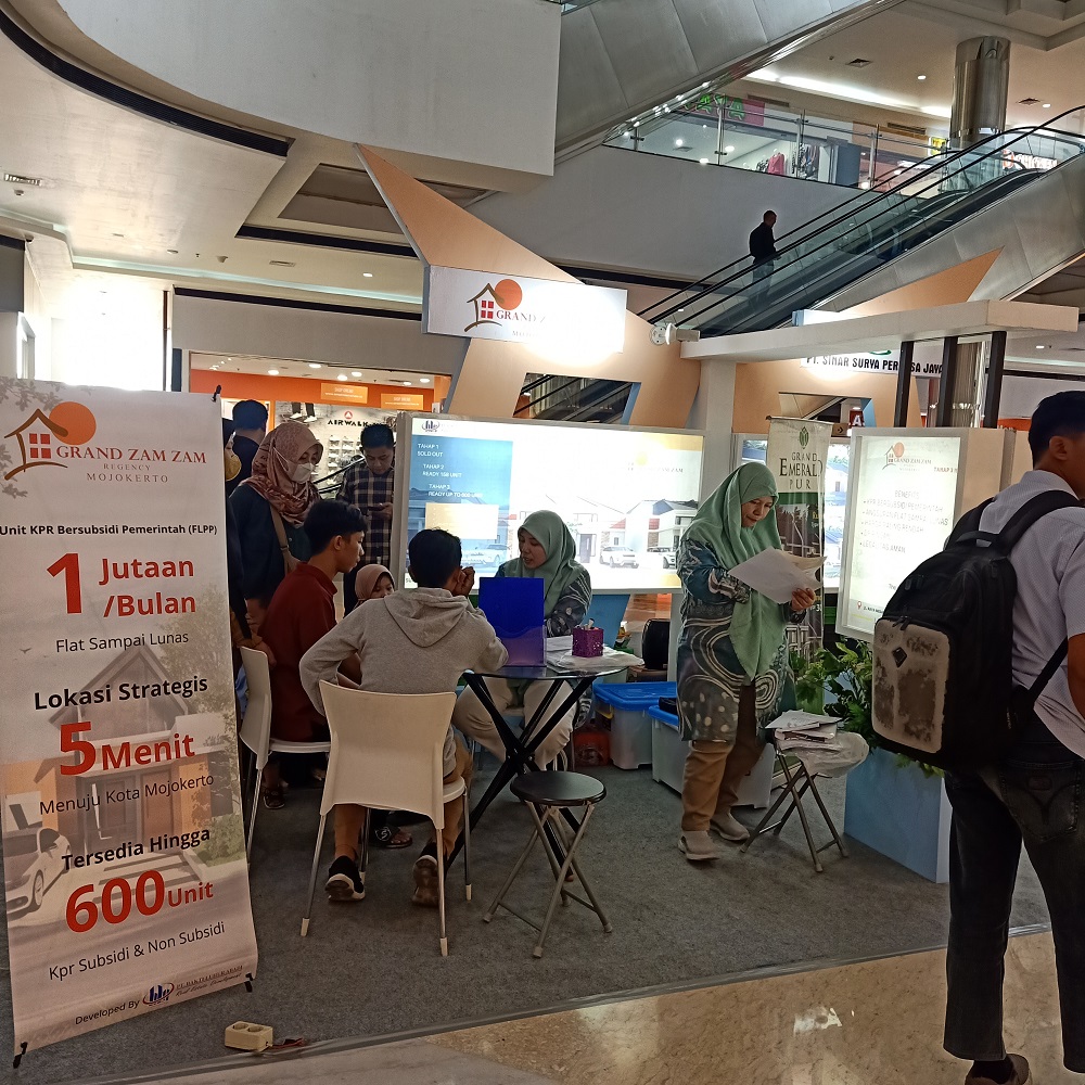DP 0 RUPIAH: Beberapa stan properti menawarkan promo DP 0 Rupiah