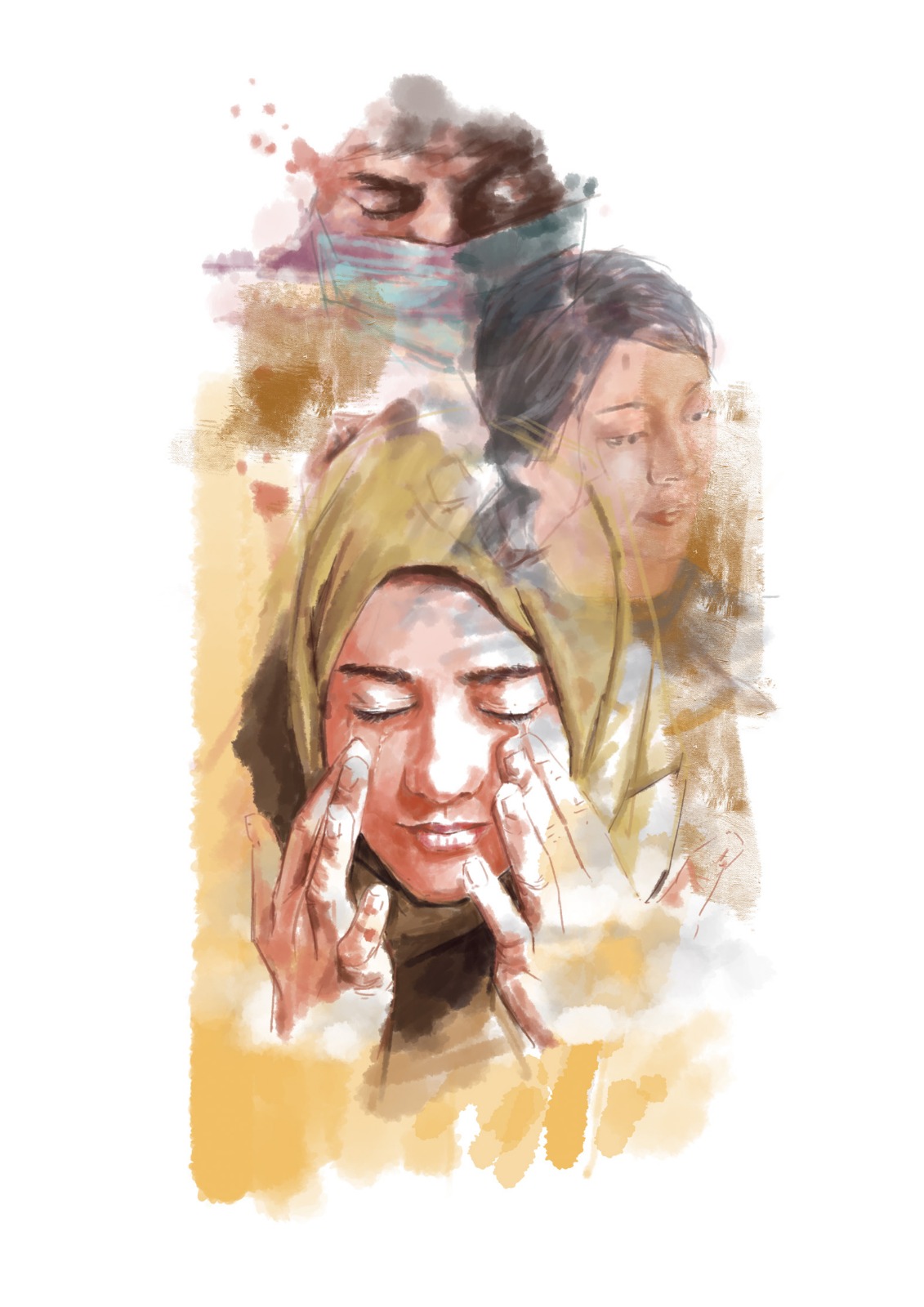 ilustrasi cerpen Titik Nol.