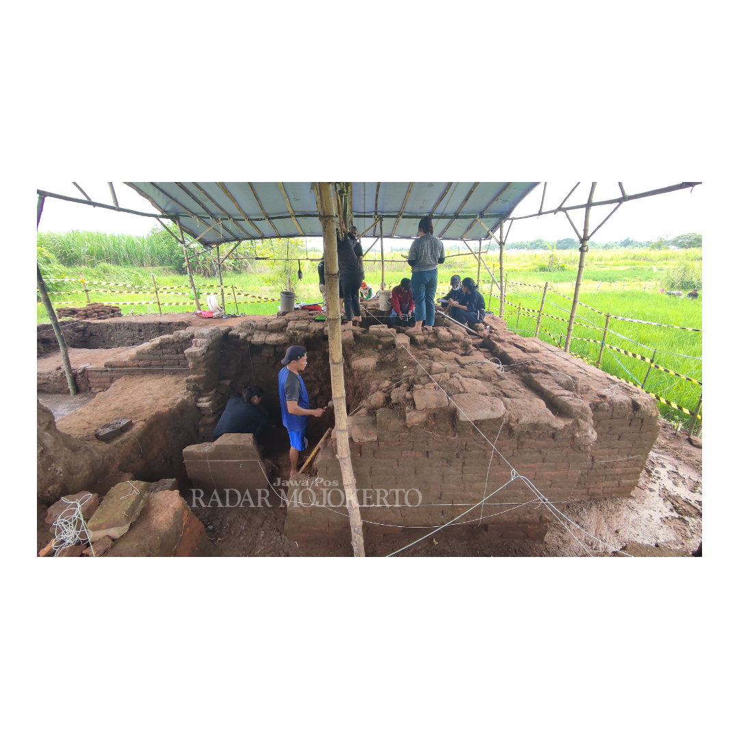 POTENSIAL: Situs Gemekan di Dusun Kedawung, Desa Gemekan, Kecamatan Sooko, yang masuk daftar seleksi penetapan cagar budaya tingkat Kabupaten.