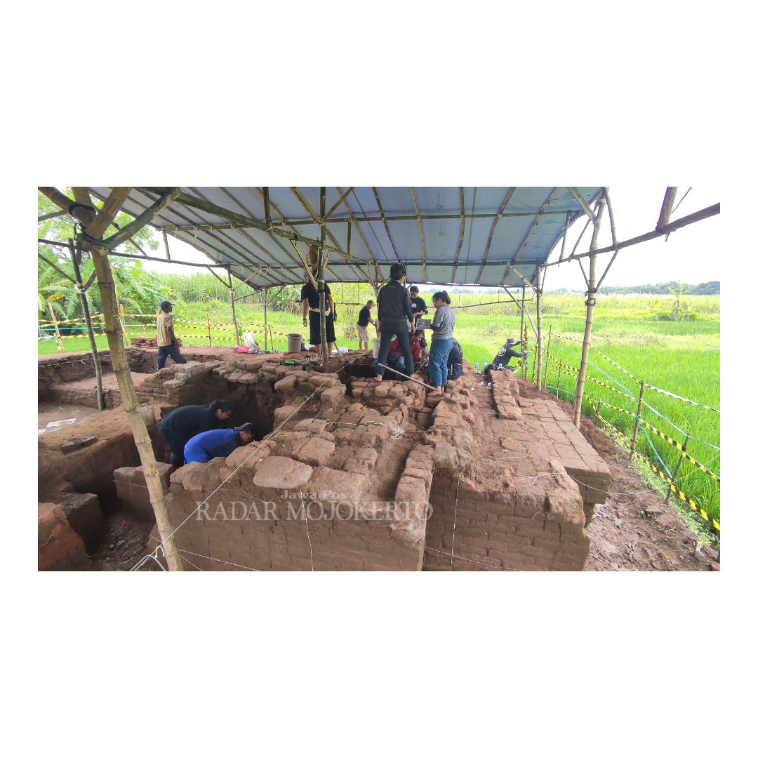 POTENSIAL: Situs Gemekan di Dusun Kedawung, Desa Gemekan, Kecamatan Sooko, yang masuk daftar seleksi penetapan cagar budaya tingkat Kabupaten.