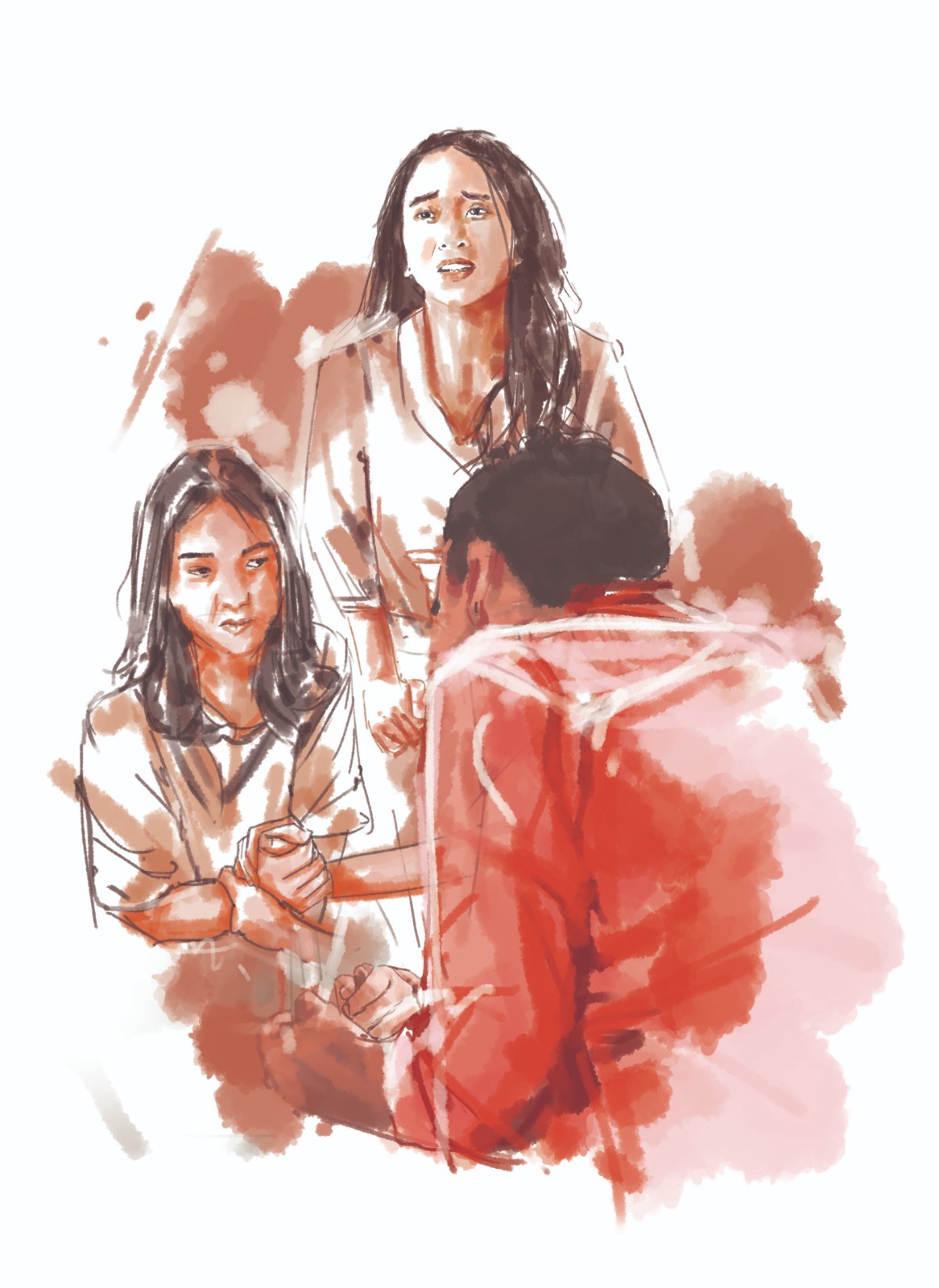 Ilustrasi cerpen Srikandi Kehidupan.