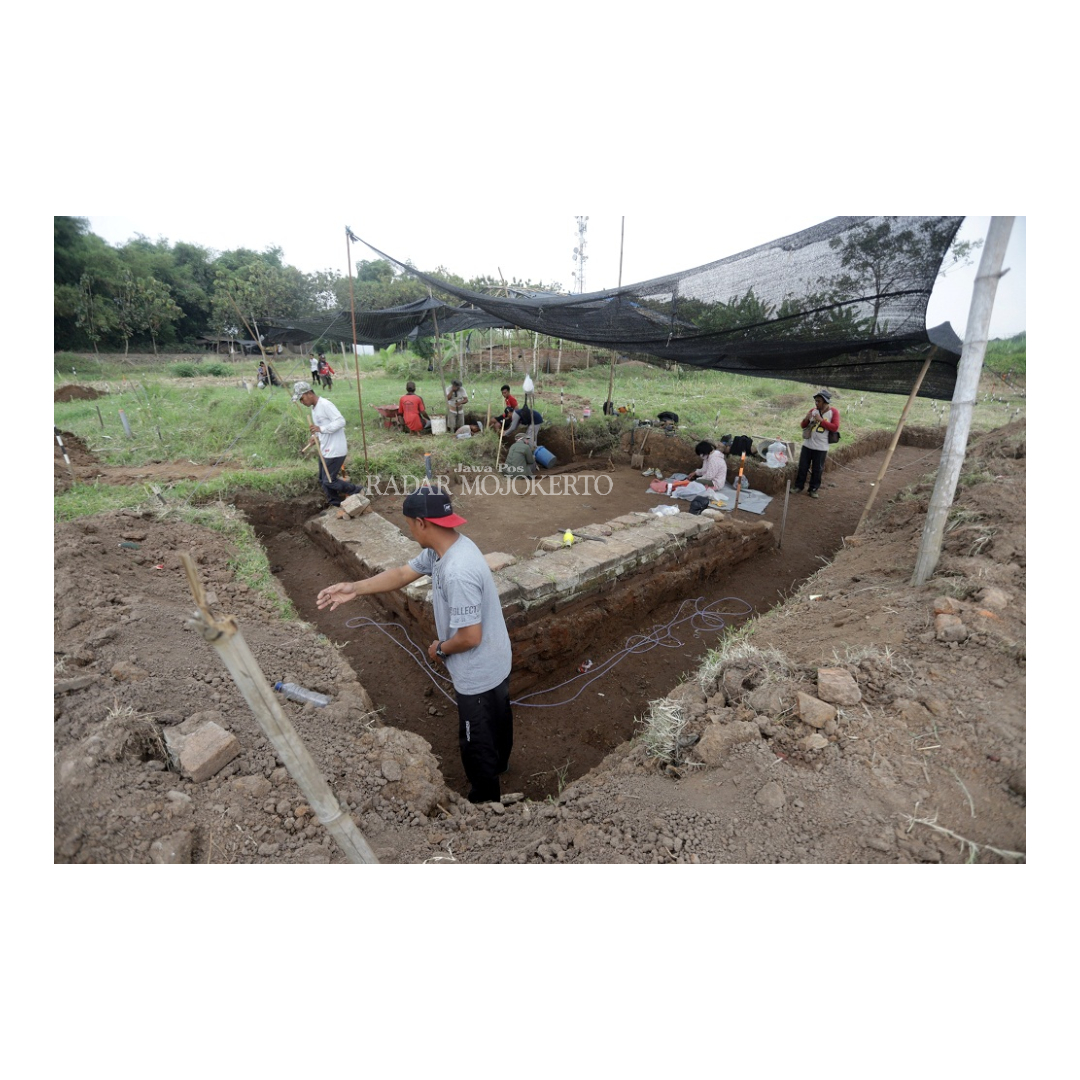 TERKENDALA LAHAN: Situs Gemekan, Dusun Kedawung, Desa Gemekan, Kecamatan Sooko, yang gagal ditetapkan sebagai cagar budaya tingkat Kabupaten.