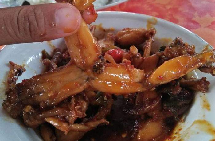 Rica-rica swike. (foto Dela for Radar Mojokerto)