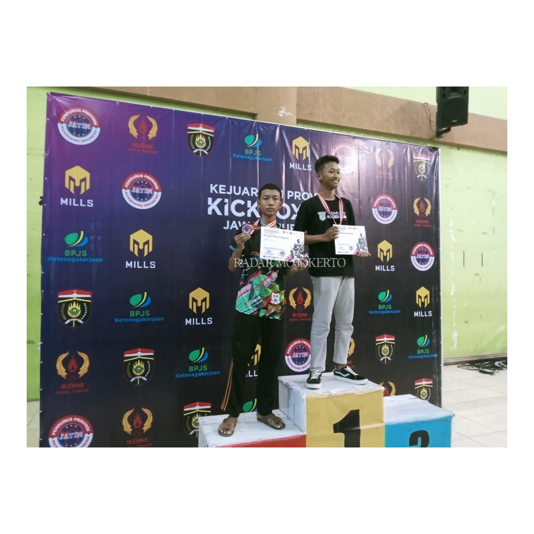 MEMBANGGAKAN: Atlet KBI Kabupaten Mojokerto meraih enam medali dan predikat best of the best di Kejurpov Jatim 2023.