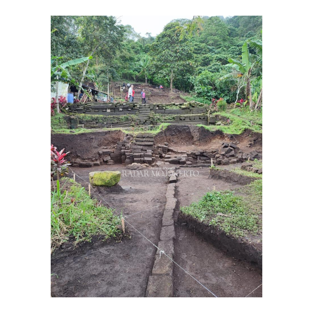 AKAN DIGALI: Situs Candi Selokelir, Kecamatan Trawas, bakal diekskavasi lagi oleh  tim arkeologi BPK Wilayah XI Jawa Timur tahun ini.