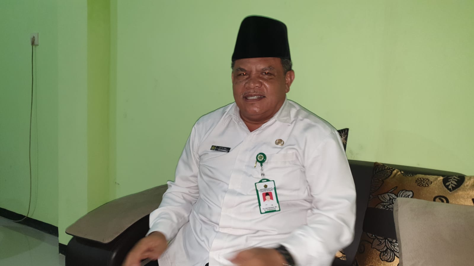 Kasi penyelenggaraan Haji dan Umrah (PHU) Kemenag Kabupaten Mojokerto, Nur Rokhmad